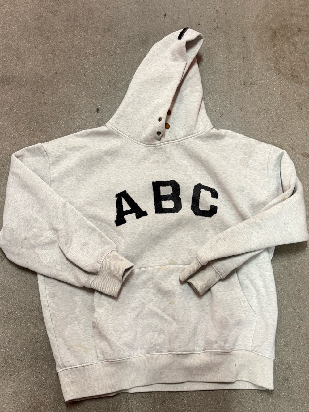 ABC Heather Gray Hoodie